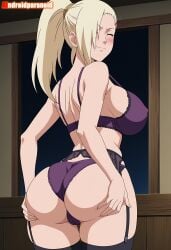 1girls ai_generated aindroidparanoid ass ass_focus ass_grab big_ass big_breasts big_butt blonde_hair boruto:_naruto_next_generations breasts busty cameltoe curvy cute exhibitionism fat_ass female female_only from_behind hair hi_res hips huge_ass huge_breasts human ino_yamanaka large_ass large_breasts legs lingerie milf mommy narrow_waist naruto naruto:_the_last naruto_(classic) naruto_(series) naruto_shippuden panties ponytail slim_waist squeezing tagme thick_ass thick_thighs voluptuous waist wide_hips