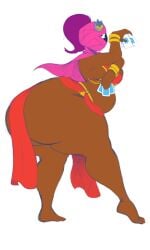 1girls ass belly belly_dancer belly_dancer_outfit brawl_stars elpiromanias fat_ass fat_belly tara_(brawl_stars)