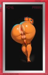 1boy ai_generated anthro anus ass big_ass big_butt boy curvy curvy_body curvy_figure english_text fat_ass femboy femboy_focus femboysub feminine_body feminine_male flat_chest furry gay girly huge_ass male male_only noctzurn paras penis pokedex pokedex_entry pokedex_number pokemon pokemon_(species) solo thick_ass thick_hips thick_thighs thighs yaoi