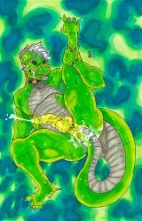 absurd_res anus ass bodily_fluids cum dragon ejaculation gaping gaping_anus genital_fluids genitals hi_res huge_filesize humanoid ink male male/male mythological_creature mythological_scalie mythology nagozaramee092 nude_anthro orgasm_face penis scalie sketchy slightly_chubby solo stomach_bulge sweat sweatdrop sweaty_butt tail tail_fetish tail_motion tail_play traditional_media_(artwork)