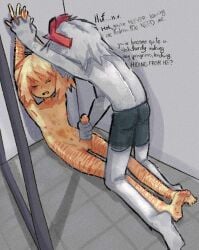 2boys 2male abuse andrew_(bad_things) bad_things bad_things_(roblox) bathroom blonde_hair bruise bruised bruised_stomach bruises degradation forced forced_masturbation gray_hair ivan_(bad_things) keroswaffles male_only masturbation roblox roblox_game robloxian scars scars_on_arm scars_on_body scars_on_legs scars_on_thighs self_upload