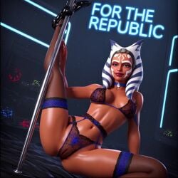 " "for ahsoka ahsoka_tano ai_generated animated aroused athletic_body black_lace blue_accents blue_eyes blue_neon blue_stripes close-up dancing_on_pole erotic explicit facial_markings female garter_belt gerend high_heels large_breasts lingerie lucasfilm montrals neon_glow night_city nsfw orange_skin perky_breasts pole_dance pony_diffusion rebels republic" rim_lighting seductive sheer_bralette shorter_than_30_seconds smirk star_wars stockings stripper tagme teasing text the the_clone_wars thong uncensored video volumetric_lighting white_lekku