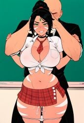 ai_generated anal classroom cum dumb_girl league_of_legends nidalee pleasure_face school school_uniform schoolgirl sex sex_for_grades slut slutty_female whore