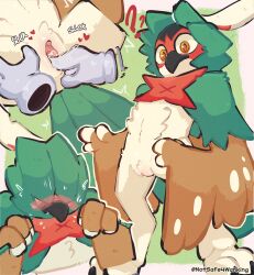 decidueye from nintendo by notsafeforwanking