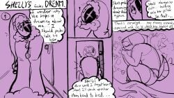 astro_(dandy's_world) dandy's_world dreaming dreaming_about_sex hetero shelly_(dandy's_world) shelly_lover sleeping straight