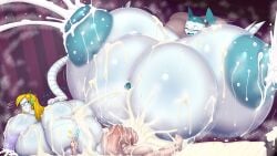 1boy 2026 2girls absurd_res absurdres annoyed annoyed_expression areolae arms_behind_back ass balls barefoot bed bedroom ber00 big_ass big_balls big_breasts big_penis big_testicles black_eyes bloated_belly blonde_female blonde_hair blue-haired_female blue_eyes blue_hair blue_hair_female blue_nipples blue_sclera breasts breasts_bigger_than_head cave_story closed_eyes completely_naked completely_naked_female completely_naked_male completely_nude completely_nude_female completely_nude_male cum cum_on_bed cum_pool cumflated_belly cumflation curly_brace eastern_and_western_character enormous_breasts exasperated excessive_cum excessive_cum_covered excessive_lactation female_humanoid female_robot gigantic_balls gigantic_breasts gigantic_penis gigantic_testicles gray_skin grey_skin high_resolution highres huge_ass huge_balls huge_breasts huge_cock huge_penis huge_testicles human human_male human_on_robot hyper hyper_ass hyper_balls hyper_breasts hyper_cum hyper_cumflation hyper_lactation hyper_penis hyper_testicles indoor indoor_nudity indoor_sex indoors indoors_sex jenny_wakeman lactating lactating_during_sex lactating_nipples lactation_without_expressing large_ass large_balls large_breasts large_penis large_testicles larger_female laugh laughing looking_back lying lying_on_back lying_on_bed massive_breasts metal_skin metallic_body mouth_open my_life_as_a_teenage_robot navel nude nude_female nude_male oc oc_x_canon open_mouth original_character patting_butt penis pink-haired_male pink_eyes pink_hair presenting purple_nipples pussy rick_(rickfrancisk1) robot robot_girl robot_humanoid saliva size_difference smaller_female smaller_male straight testicles thick_thighs twintails vagina voluptuous voluptuous_female wide_hips