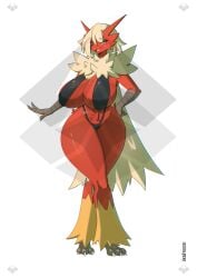 blaziken from pokemon by akaryuuseif