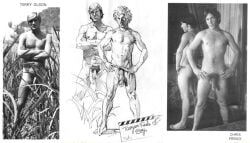 harry_bush traditional_media gay yaoi original monochrome male male_only tagme reference_image