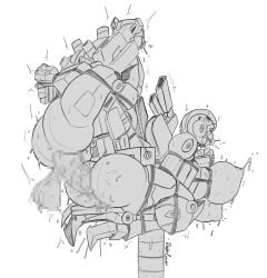 1boy 1boys 1girl 1girls arcee ass ass_bigger_than_head ass_up bdsm big_ass big_balls big_breasts big_butt big_penis bondage breast breast_press breast_squeeze breasts breasts_bigger_than_head breasts_out butt censored clanker cybertronian forced forced_sex jazz_(transformers) large_breasts mechanical metallic_body mosaic_censoring mosaic_censorship robocream robot robot_girl robot_humanoid transformers transformers_war_for_cybertron