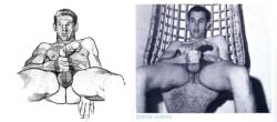harry_bush traditional_media gay yaoi original monochrome male male_only tagme reference_image