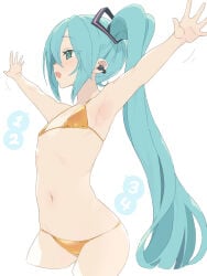 hatsune miku from vocaloid