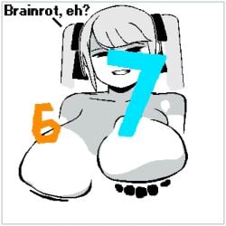 67 67_(meme) animated cynik78x hatsune_miku huge_breasts tagme video