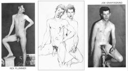 harry_bush traditional_media gay yaoi original monochrome male male_only tagme reference_image