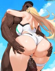 mythra from xenoblade (series) by lucyla