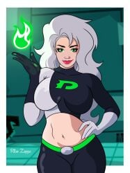 adult belt dani_phantom danny_phantom large_ass large_breasts midriff navel nickelodeon nicktoons ricozappa thick_thighs wide_hips