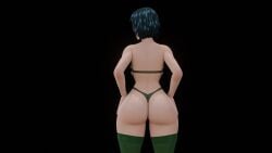 3d big_ass big_breasts big_butt blender dressed fubaki mgsnak239 one_punch