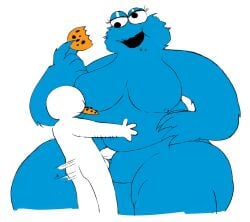 2022 areola balls belly belly_fucking belly_rolls big_belly big_breasts big_penis blue_areola blue_body blue_fur blue_nipples breasts cookie cookie_monster crumbs deep_navel duo eating eating_food erection faceless_character faceless_human faceless_male female ferretidk fisherneph food fur genitals googly_eyes hand_on_belly hi_res holding_belly huge_thighs human human_on_humanoid humanoid interspecies ivovvovi larger_female larger_humanoid larger_penetrated male male/female mammal monster mtf_crossgender natural_breasts navel navel_fetish navel_penetration nipples open_mouth overweight overweight_female overweight_humanoid penetration penile penile_penetration penis penis_in_navel rule_63 sesame_street sex simple_background sitting size_difference smaller_human smaller_male standing standing_sex thick_thighs unusual_penetration weirdduelist white_background white_body wide_hips