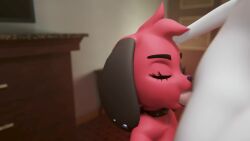 3d animal_crossing animated anthro black_nipples cherry_(animal_crossing) clothed cum cum_in_mouth cum_on_face cumshot deltarune doubutsu_no_mori duo ear_piercing erection fellatio female furry hanna_(doubutsu_no_mori) introduction male male/female mp4 multiple_angles nintendo no_sound ralsei relsei_(ralsei746) straight tagme tail thicchips undertale video