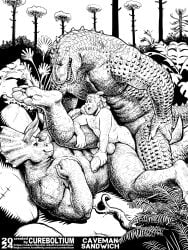 abs anal anal_sex anthro anthro_penetrated anthro_penetrating anthro_penetrating_human balls beard big_balls big_dom_small_sub big_pecs big_penis body_hair caveman ceratopsian chest_hair claws cureboltium dinosaur dominant dominant_anthro dominant_male erection facial_hair genitals group group_sex handjob_while_penetrating hi_res holding_partner horn human human_on_anthro human_penetrated human_penetrating human_penetrating_anthro interspecies larger_anthro larger_male larger_penetrated leg_hair male male/male male_penetrated male_penetrating male_penetrating_male mammal muscular muscular_anthro muscular_male nude ornithischian pecs penetrating_while_penetrated penetration penile penile_penetration penis penis_in_ass power_bottom prehistoric reptile scales scalie sex size_difference smaller_human smaller_male smaller_penetrated submissive submissive_human submissive_male text theropod threesome train_position triceratops trio two_doms_one_sub tyrannosaurid tyrannosauroid tyrannosaurus tyrannosaurus_rex url