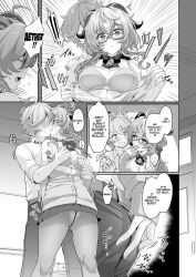 aether_(genshin_impact) anime cryo cryogenic_dreamer ganyu_(genshin_impact) genshin_impact hentai manga upa24 upanishi