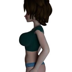 3d aunt aunt_cass big_ass big_breasts big_butt big_hero_6 blender cass_hamada dressed marvel mgsnak239