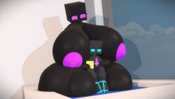 enderlady_(hbtheender) enderman enderwoman hbtheender huge_ass huge_breasts tagme