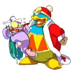 anthro escargoon furry king_dedede kirby_(series) male_only nintendo tagme