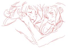 2girls dianna_soreil female gundam human kihel_heim long_hair maya_sawamura_anderson monochrome sketch tagme turn_a_gundam