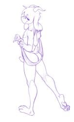 asriel_dreemurr caprine deltarune femboy furry goat nekodoiko twink undertale