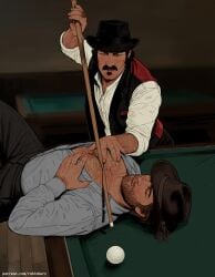 arthur_morgan dutch_van_der_linde gay male_only mosaic_censoring red_dead_redemption_(series) red_dead_redemption_2 robinberz yaoi