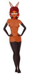alya_cesaire boobs dark_skin latex miraculous_ladybug naked rena_rouge sosnikom