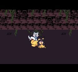 animated annoying_dog_(undertale) breasts canid canine canine_penis catgirl deltarune doggy_style female knot male missionary_position nude nude_female penis pixel_art sex sona spoofymaru sprite stripped stripped_naked tagme undertale video zoophilia_pregnancy
