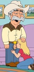 blowjob edit edited_screencap family_guy grok nameless_character wild_west