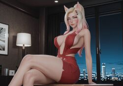 3d ahri ai_generated k/da_ahri league_of_legends