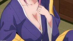 animated anime big_breasts female kiki_(tenpuru) showing_breasts tenpuru