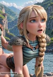 astrid hofferson from dreamworks by xadrid