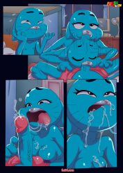 anthro bbmbbf bed comic cum gumball_watterson incest mother_and_son nicole_watterson page_9 palcomix penis taboo_desires tagme the_amazing_world_of_gumball