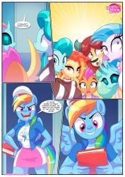 7girls bbmbbf comic equestria_untamed extra_cheer_practice_(comic) friendship_is_magic furry hasbro imminent_sex lighthoof lighthoof_(mlp) mlp:fim mlp:g4 mlp_g4 mlpg4 my_little_pony my_little_pony:_friendship_is_magic my_little_pony_friendship_is_magic my_little_pony_generation_4 ocellus ocellus_(mlp) oral_sex palcomix rainbow_dash_(mlp) shimmy_shake shimmy_shake_(mlp) silverstream silverstream_(mlp) smolder_(mlp) yona yona_(mlp) yona_yak yona_yak_(mlp) yuri