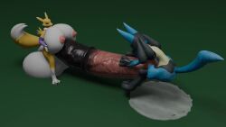 3d 3d_animation animated big_balls big_breasts bouncing_balls bouncing_breasts breasts busty cum cum_in_penis docking equine_penis furry futanari horsecock horsecock_futanari huge_breasts hyper_balls hyper_breasts hyper_genitalia hyper_penis lucario male male/futa male/intersex massive_breasts no_sound penis_in_penis pokemon_(species) renamon ribboncatliker sex sintronic suspended_on_penis suspension tagme urethral urethral_penetration video