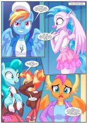 5girls bbmbbf comic equestria_untamed extra_cheer_practice_(comic) friendship_is_magic furry hasbro lighthoof lighthoof_(mlp) mlp:fim mlp:g4 mlp_g4 mlpg4 my_little_pony my_little_pony:_friendship_is_magic my_little_pony_friendship_is_magic my_little_pony_generation_4 nude palcomix rainbow_dash_(mlp) shimmy_shake shimmy_shake_(mlp) silverstream silverstream_(mlp) smolder_(mlp) yuri