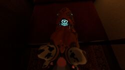 big_breasts big_penis blush erp ivara_(warframe) knot nipples pyrovalkie vagina vaginal_penetration vrchat vrchat_avatar warframe