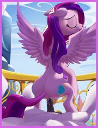 1boy1girl 2015 alicorn animal_genitalia animated blush closed_eyes duo equine female feral friendship_is_magic furry horn horsecock male mammal my_little_pony penetration penis princess_cadance_(mlp) pussy sex shining_armor_(mlp) stoic5 straight sweat unicorn vaginal_penetration wings