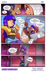 comic comic_page english_text glitch_techs hector_nieves miko_kubota nickelodeon page_2 tagme text the_other_half zahra_rashid