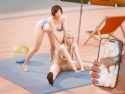 emilie de rochefort from namco by obsidianrender