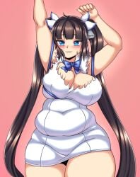 hestia (danmachi) from dungeon ni deai wo motomeru no wa machigatteiru darou ka by cakecatboy