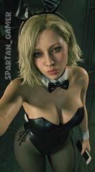 1girls 3d _spartan_gamer ai_assisted ai_generated big_breasts breasts bunny_ears bunny_girl bunnysuit bust busty clothing curvaceous curvy curvy_figure eyewear fbi fbi_agent female female_focus female_only firearm grace_ashcroft grace_ashcroft_(julia_pratt) hips hourglass_figure human id_card large_breasts legs light-skinned_female light_skin mature mature_female pale_skin resident_evil resident_evil_9:_requiem revolver slim_waist solo solo_female the_spartan_gamer thick thick_hips thick_legs thick_thighs thighs top_heavy voluptuous waist wide_hips