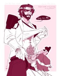 1cuntboy 2boys 2d 2d_(artwork) arcane arcane_jayce arcane_viktor balls_deep big_balls big_penis blowjob blowjob_only boys brown_hair cock cock_ring cock_worship daddy daddy_and_twink dialogue digital_media_(artwork) dominant dominant_male english_text eye_contact eye_contract face fucking fucking_mouth gay gay_male gay_sex hairy_cock hairy_male hairy_penis huge_cock jayce jayce_talis kneeling kneeling_on_ground kneeling_oral_position kneeling_position large_penis latino latino_male league_of_legends licking_penis light-skinned_male light_skin looking_at_partner looking_down looking_pleasured male male/male male_focus male_only mariaclaespi masculine_gay masculine_male muscular muscular_male naked naked_male open_mouth oral oral_insertion oral_penetration oral_sex penis penis_in_mouth pink_background romantic_couple semen semen_on_face semen_on_mouth sex shaft shirt_lift shirt_only side_view size_difference standing standing_sex submissive submissive_male sucking_penis suit tan_skin thick_penis twink veiny_penis viktor_(league_of_legends) wet_penis yaoi