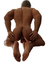 1boy 3d 3d_(artwork) anus anus_gape ass_hair asshole asshole_opened_wide back_view carlos_oliveira cock dick full_body fully_naked fully_naked_male fully_nude fully_nude_male gaped_anus gaped_ass hairy_ass kneeling male male_only naked naked_male nude nude_male penis render resident_evil resident_evil_3 sfw_version_available socks socks_only solo solo_male spreading_ass tagme yao1f1er