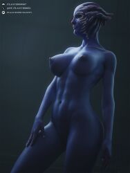 asari from bioware by plague of humanity (artist)