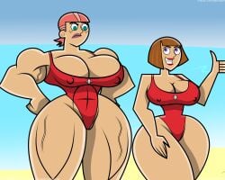 2girls ailf alicia_(danny_phantom) ass ass_bigger_than_head big_ass big_breasts big_thighs breasts breasts_bigger_than_head curvaceous curvy curvy_figure danny_phantom digital_media_(artwork) enormous_ass enormous_breasts enormous_thighs female female_only gigantic_ass gigantic_breasts gigantic_thighs hips hourglass_figure huge_ass huge_breasts huge_thighs large_ass large_breasts large_thighs legs light-skinned_female light_skin madeline_fenton massive_ass massive_breasts massive_thighs mature mature_female milf mother nickelodeon sisters slim_waist thick thick_ass thick_hips thick_legs thick_thighs thighs thighs_bigger_than_head trulyphantom voluptuous waist wide_hips wide_thighs